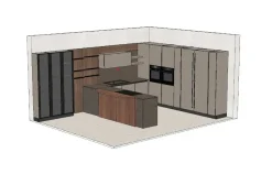 Cucina modello Domino composizione 06 Prima cucine PREZZO SCONTATO 50%