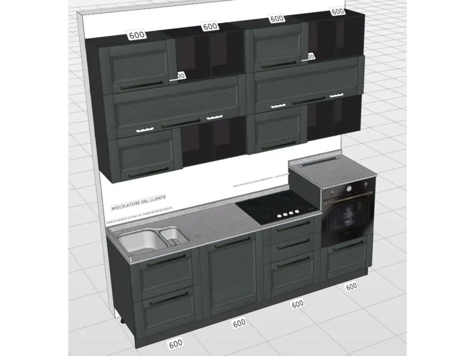 Cucina modello Gea Evo cucine PREZZO SCONTATO