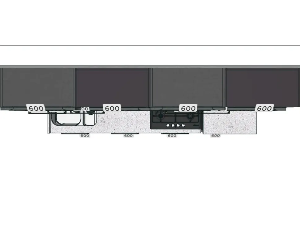 Cucina modello Gea Evo cucine PREZZO SCONTATO