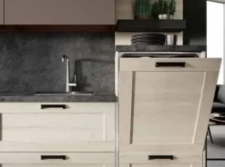 Cucina Modello lipari/capri design rovere chiaro lineare Imab group