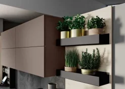 Cucina Modello lipari/capri design rovere chiaro lineare Imab group