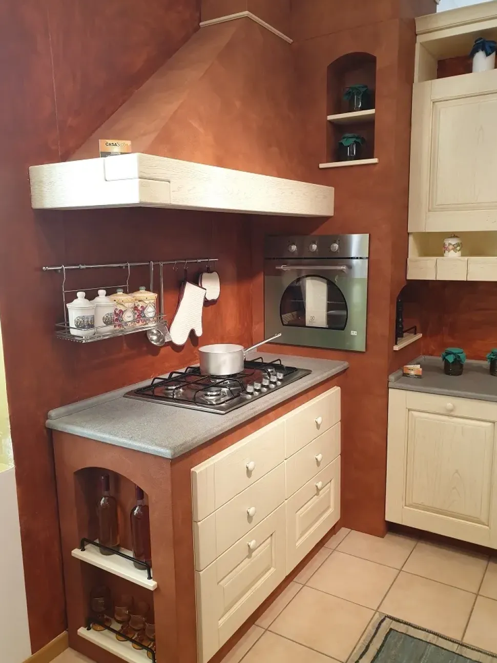 Cucina modello Nora in muratura Arrex PREZZO SCONTATO