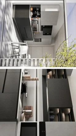 Cucina modello Q01 Ar-due PREZZO SCONTATO 30%