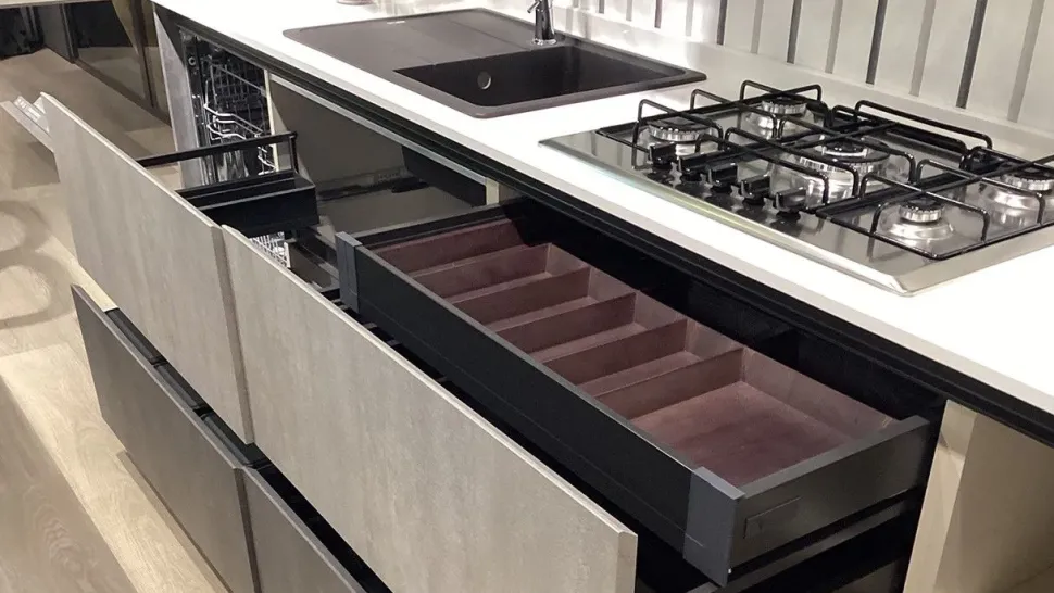 Cucina modello Zen Mobilturi PREZZO SCONTATO 68%