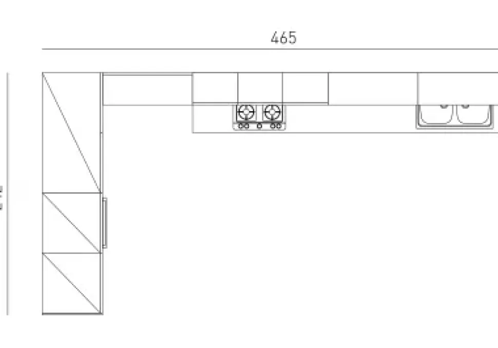 Cucina moderna ad angolo Zoe Prima cucine a prezzo scontato