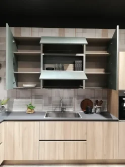 Cucina moderna ad angolo Unica Lube cucine a prezzo scontato
