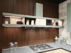 Cucina moderna ad angolo Unica Lube cucine a prezzo scontato