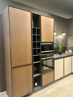 Cucina moderna ad angolo Jeometrica inside Scavolini a prezzo ribassato