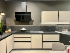 Cucina moderna ad angolo Jeometrica inside Scavolini a prezzo ribassato