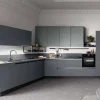 Cucina moderna ad angolo Ar-tre Laccata opaco a prezzo ribassato