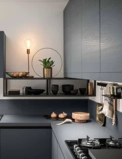 Cucina moderna ad angolo Ar-tre Laccata opaco a prezzo ribassato