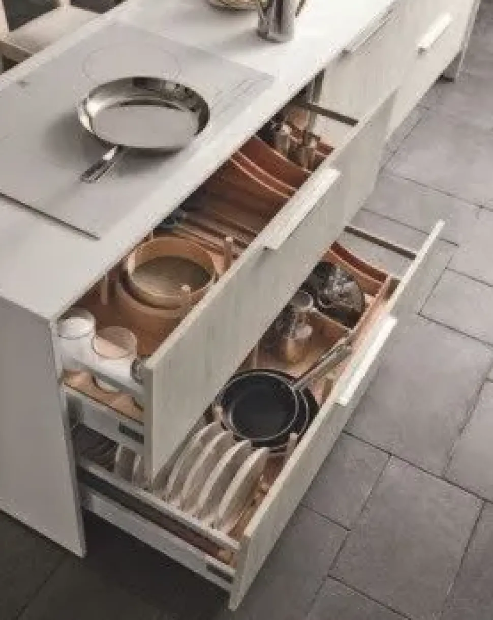 Cucina moderna ad isola Colombini casa Essenza04 a prezzo ribassato