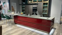 Cucina moderna ad isola Stratos Mobilturi a prezzo scontato
