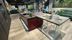 Cucina moderna ad isola Stratos Mobilturi a prezzo scontato