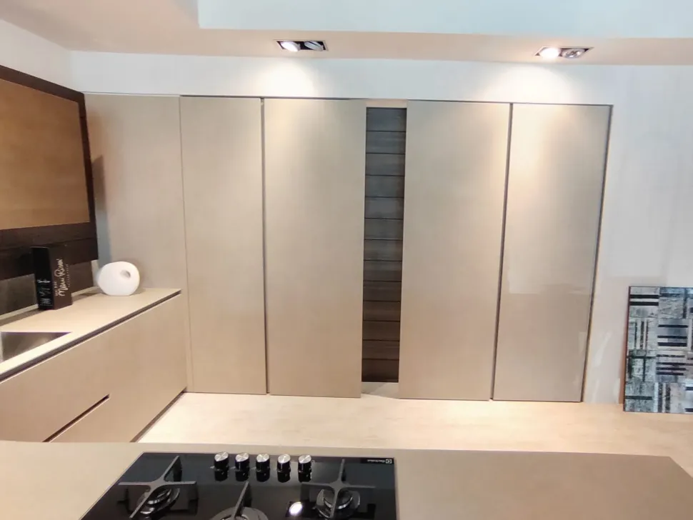 Cucina moderna altri colori Modulnova con penisola Mh6