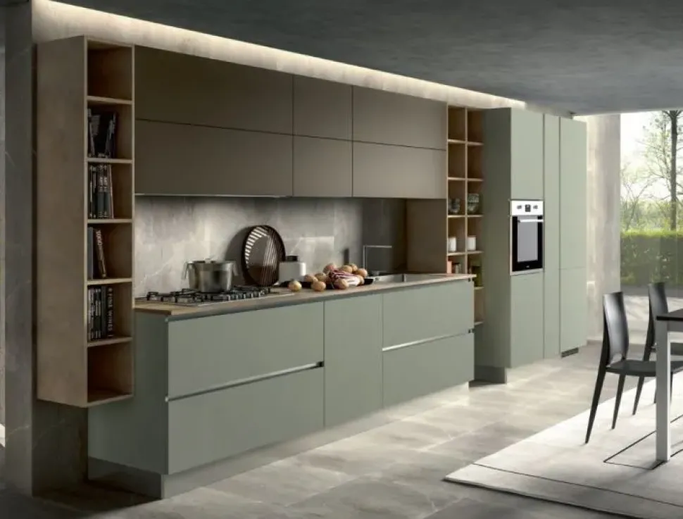 Cucina moderna altri colori Essebi lineare Stella in offerta