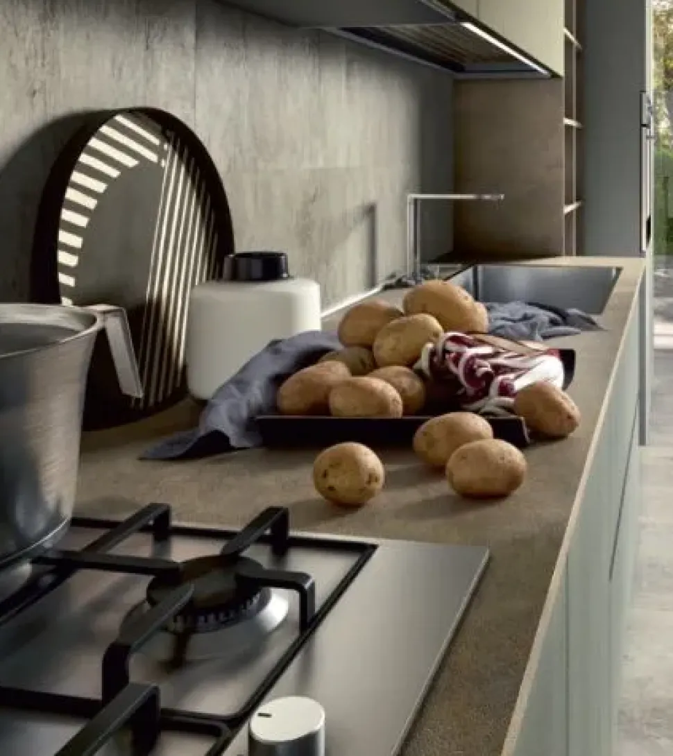 Cucina moderna altri colori Essebi lineare Stella in offerta