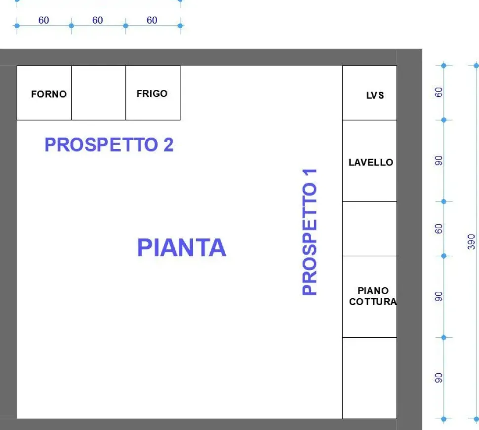 Cucina moderna bianca Astra lineare Ego scontata