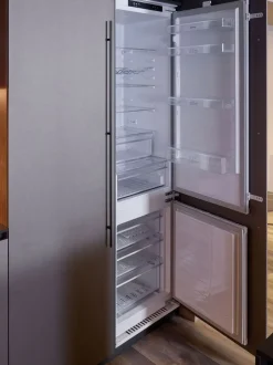 Cucina moderna con isola Alux 01 outlet Diotti.com a prezzo scontato