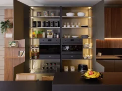 Cucina moderna con isola Alux 01 outlet Diotti.com a prezzo scontato