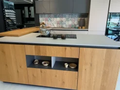 Cucina moderna con isola Loft xxl Arrex a prezzo ribassato