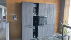 Cucina moderna con isola Unit Cesar a prezzo ribassato