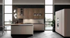 Cucina moderna con isola Round 5 Arredo3 a prezzo ribassato