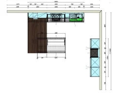 Cucina moderna con isola Round 5 Arredo3 a prezzo ribassato