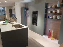 Cucina moderna con penisola Mènta Binova a prezzo scontato