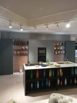 Cucina moderna con penisola Mènta Binova a prezzo scontato