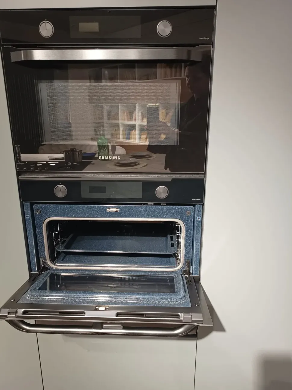 Cucina moderna con penisola Mènta Binova a prezzo scontato