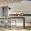 Cucina moderna con penisola Nuovi mondi cucine  minimal gola integrata a prezzo ribassato