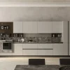 Cucina moderna grigio Artec lineare Lungomare scontata