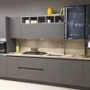 Cucina moderna grigio Ar-tre lineare Cemento scontata