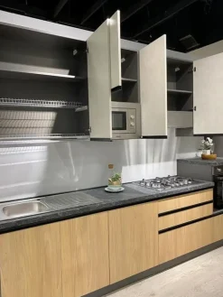 Cucina moderna lineare Artigianale Cucina in promozione a roma era 04-cucine a roma a prezzo ribassato