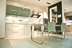 Cucina moderna lineare Diamante Veneta cucine a prezzo ribassato