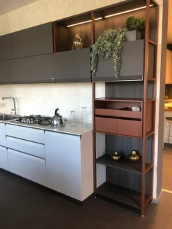 Cucina moderna lineare Formalia Scavolini a prezzo ribassato