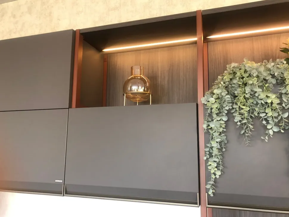 Cucina moderna lineare Formalia Scavolini a prezzo ribassato