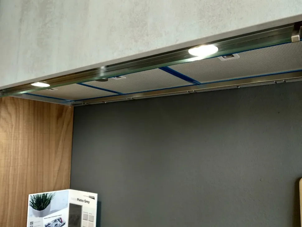 Cucina moderna lineare Miton Cucina con gole miton a prezzo ribassato