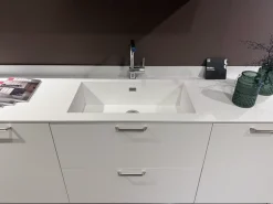 Cucina moderna lineare Moda Scavolini a prezzo scontato