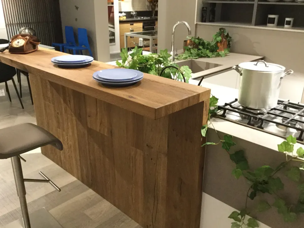 Cucina Monoliti design tortora Meson's cucine ad angolo scontata 55%