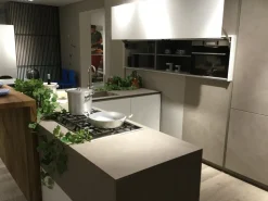 Cucina Monoliti design tortora Meson's cucine ad angolo scontata 55%