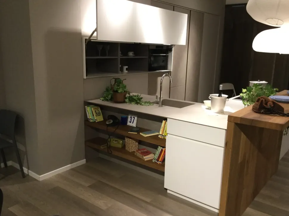 Cucina Monoliti design tortora Meson's cucine ad angolo scontata 55%