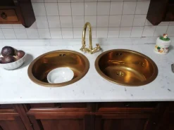 Cucina noce classica ad angolo La cascina Frame