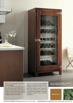 Cucina noce country lineare Cantina montefalco Parlani in Offerta Outlet