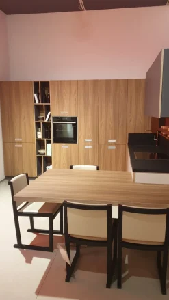 Cucina noce moderna ad angolo Milano  Falegnameria italiana a soli 14900 Euro