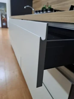 Cucina noce moderna lineare Kelly330 Net cucine