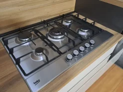 Cucina noce moderna lineare Kelly330 Net cucine