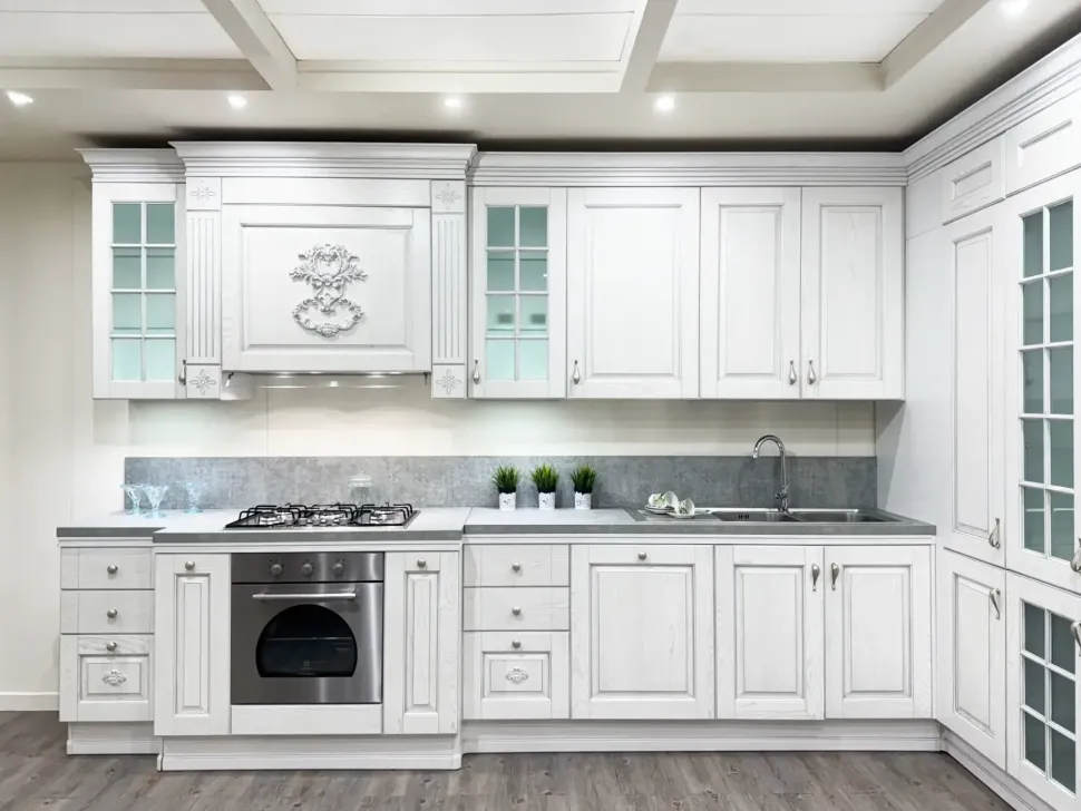 Cucina Opera ad angolo Colombini casa con uno sconto imperdibile