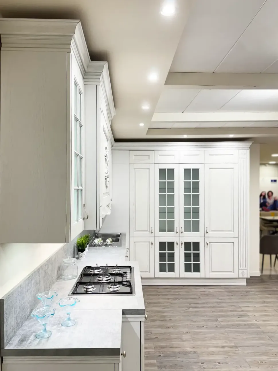 Cucina Opera ad angolo Colombini casa con uno sconto imperdibile